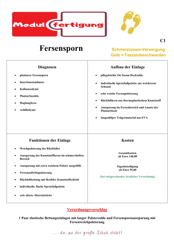 C1 Fersensporn Modul-1